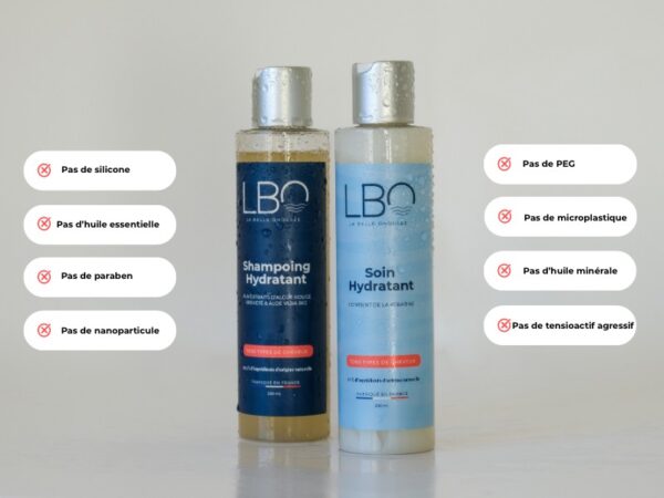 Aqua Combo — Les deux produits LBO Haircare